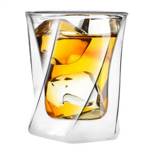 Szklanka z podwojna scianka do whisky 300 ml cristallo 1