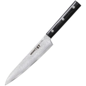 Nóż kuchenny Samura stal Damasceńska uniwersalny 15cm 001