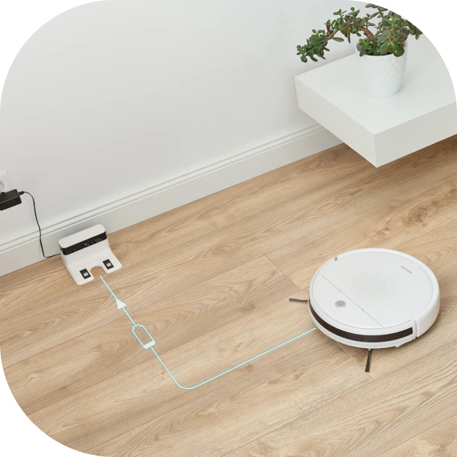 Długi czas pracy i automatyczne ładowanie robota SRV 1550WH