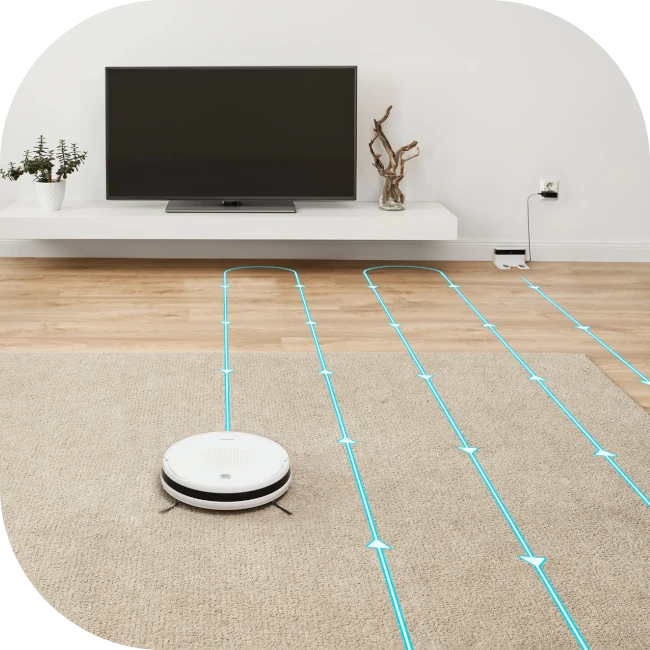 SENCOR Smart Room i smukła konstrukcja robota SRV 1550WH