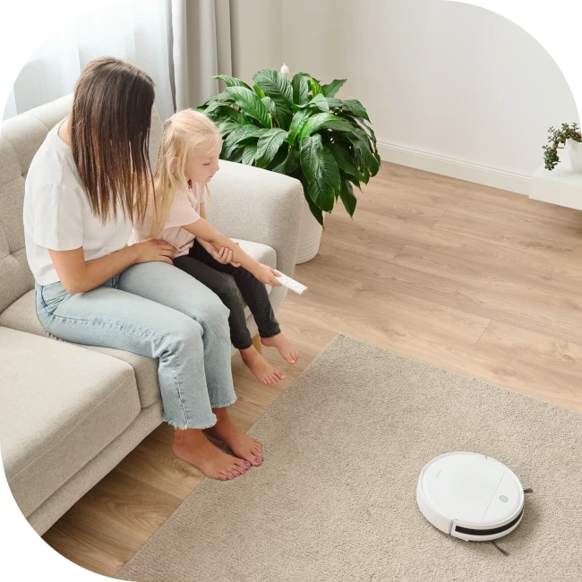 Cicha praca i oszczędność energii robota SRV 1550WH