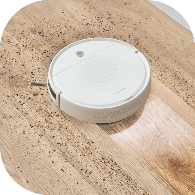 Programy sprzątania w robocie Sencor SRV 1550WH