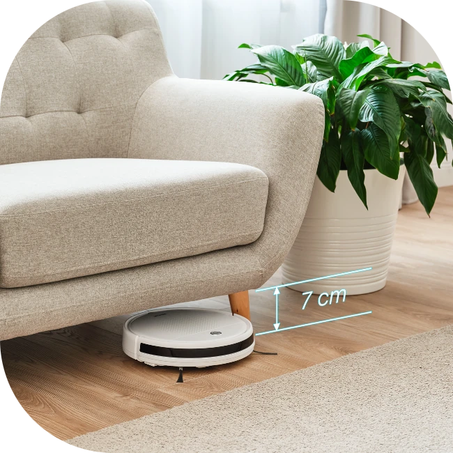 Łatwe utrzymanie i konserwacja robota Sencor SRV 1550WH