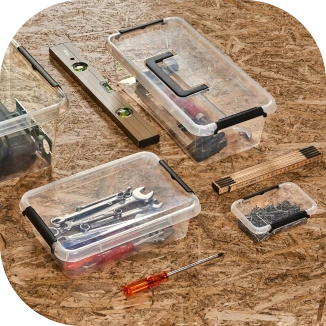 Wysoka jakość wykonania i wytrzymałość pojemników Moxom SimpleStore