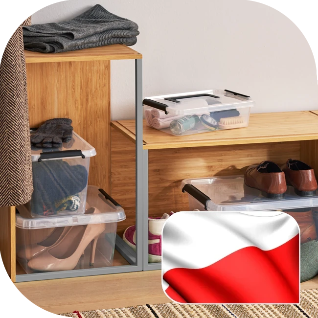 Wysoka jakość i polska produkcja pojemników Moxom SimpleStore