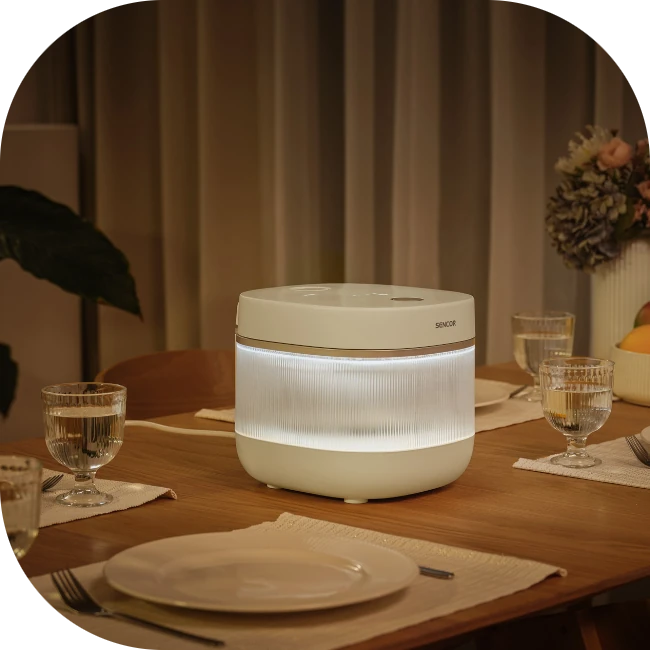 Ryżowar LOW CARB Sencor SRM 2000WH – nowoczesny design i zaawansowane funkcje